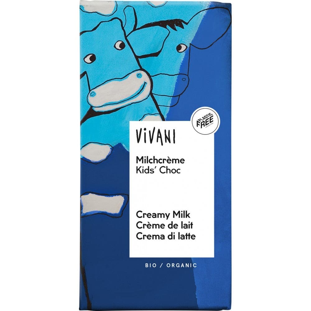 Ciocolata cu crema de lapte pentru copii 100g - Vivani -