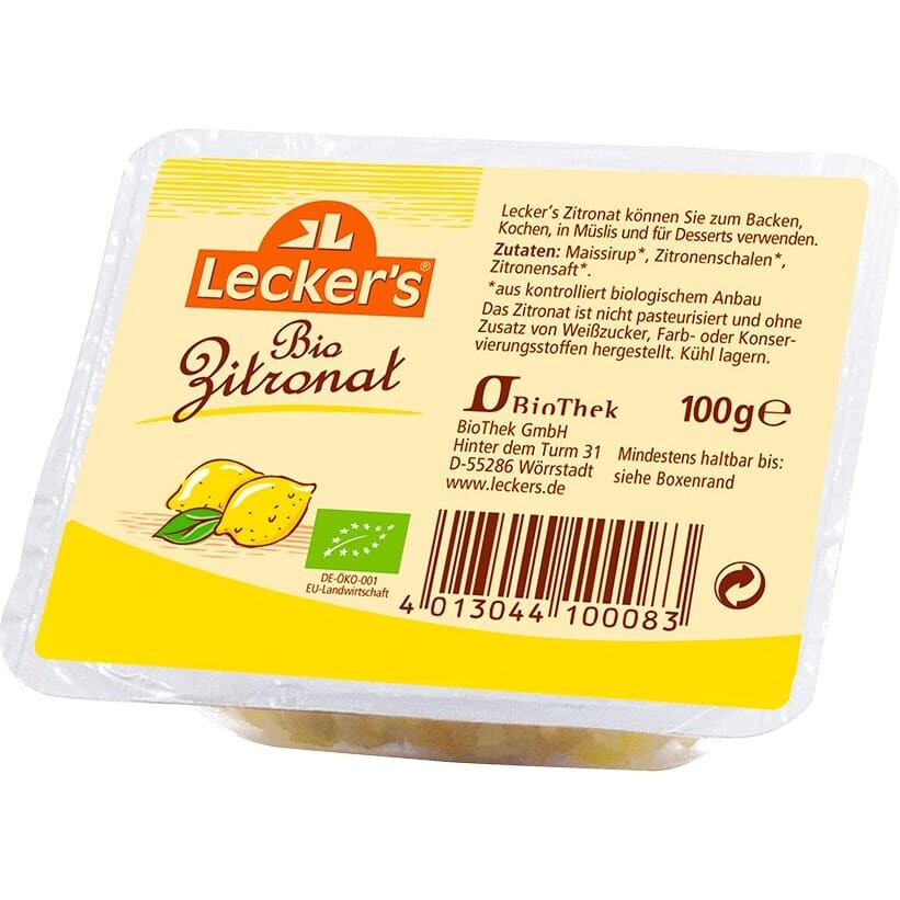 Coaja de lamaie bio 100 g Leckers - Lecker’s - Arome si