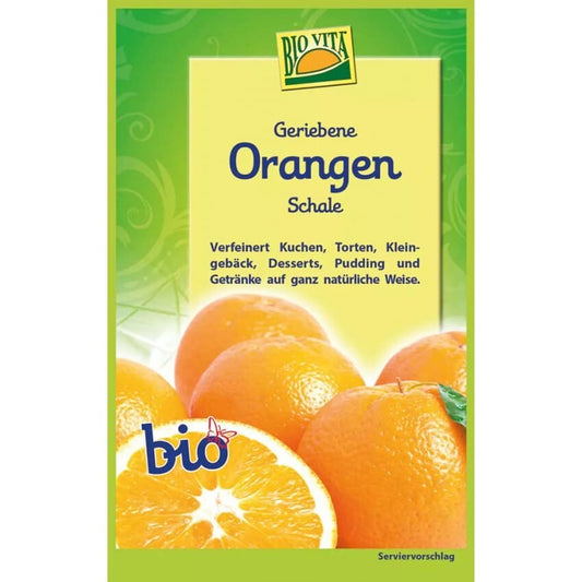 Coaja de portocala bio rasa 11g Biovita - Bazar Bio