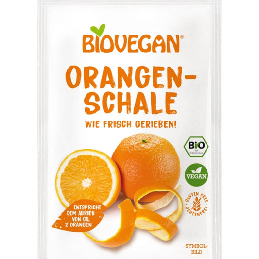 Coaja de portocala Bio rasa 9 g Biovegan - Biovegan - Arome