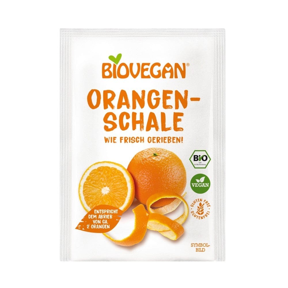 Coaja de portocala rasa bio 9g - Biovegan - Arome si esente