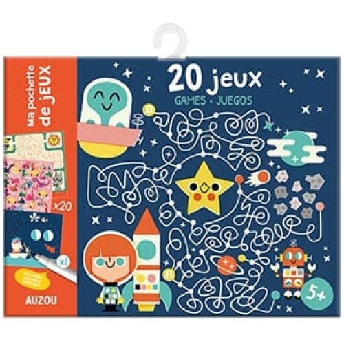 Colectie 20 de mini jocuri pentru micii aventurieri - Auzou