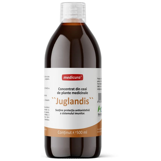 Concentrat din plante medicinale JUGLANDIS 500 ml Medicura -