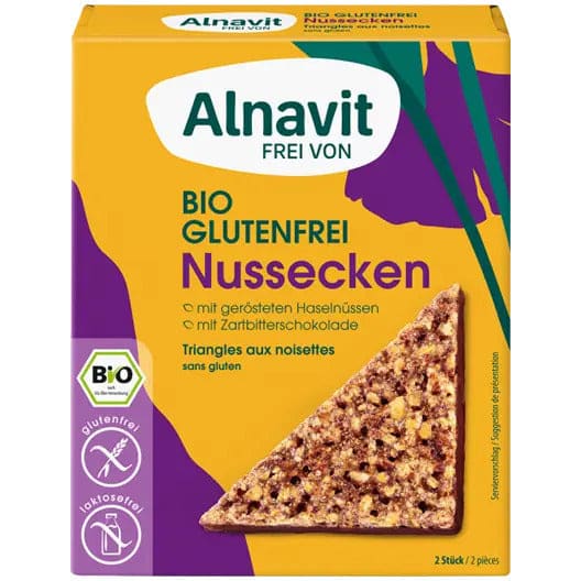 Cookie cu nuci fara gluten bio 150g Alnavit - Alnavit