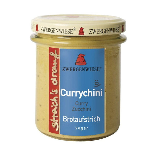 Crema bio tartinabila vegetala Currychini cu curry si