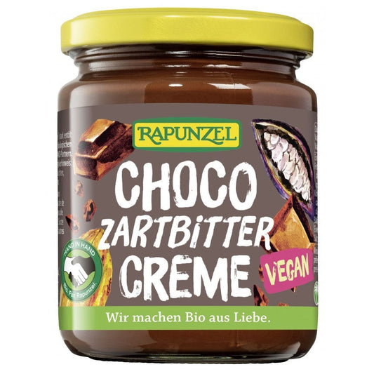 Crema cu ciocolata bio amaruie VEGANA 250g - Rapunzel -