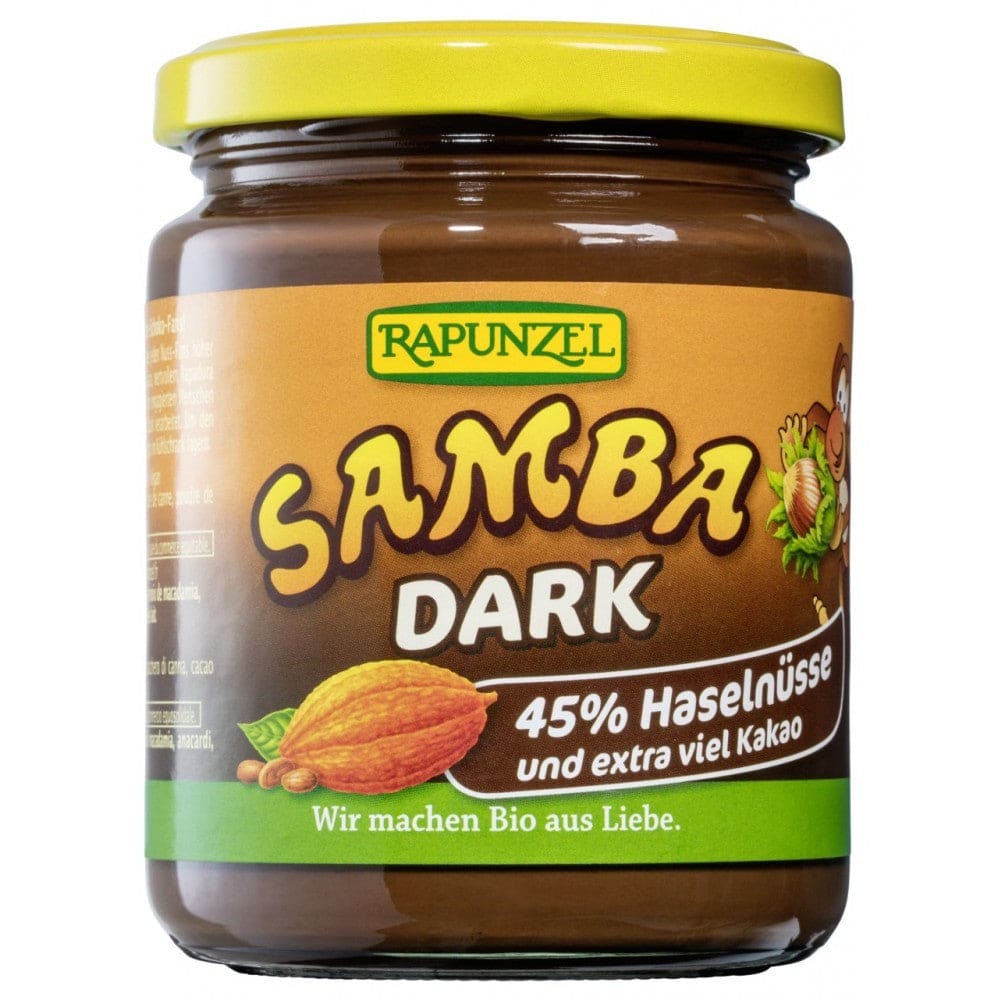 Crema de ciocolata Bio Samba dark 250g - Rapunzel -
