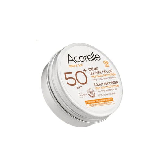 Crema solidă protectie solara SPF 50 30g - Acorelle