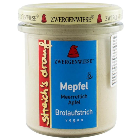 Crema tartinabila BIO vegetala Mepfel 160 g ZWERGENWIESE -