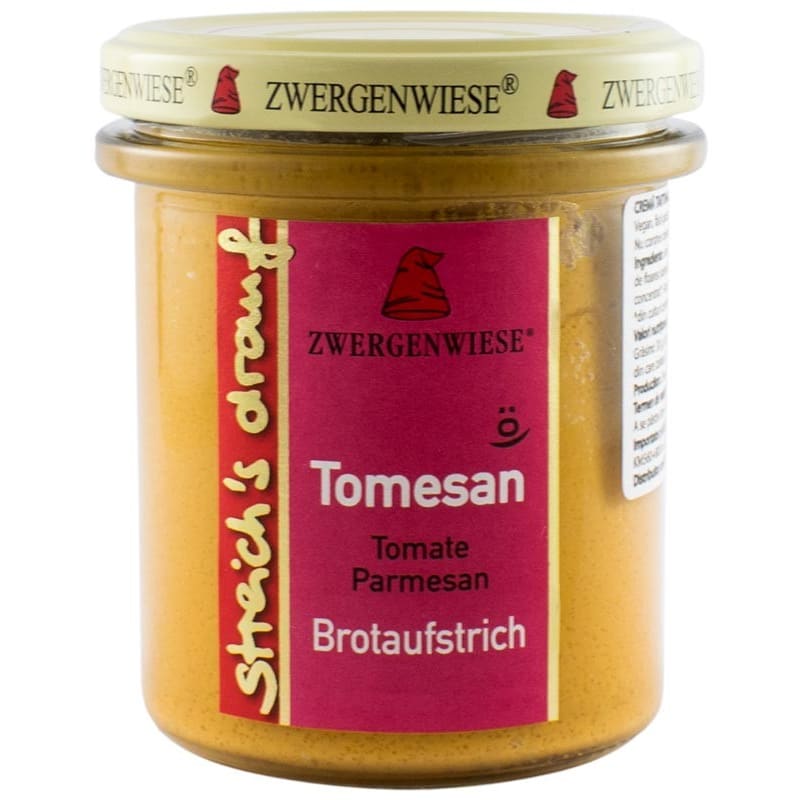Crema tartinabila BIO vegetala Tomesan 160 g ZWERGENWIESE -