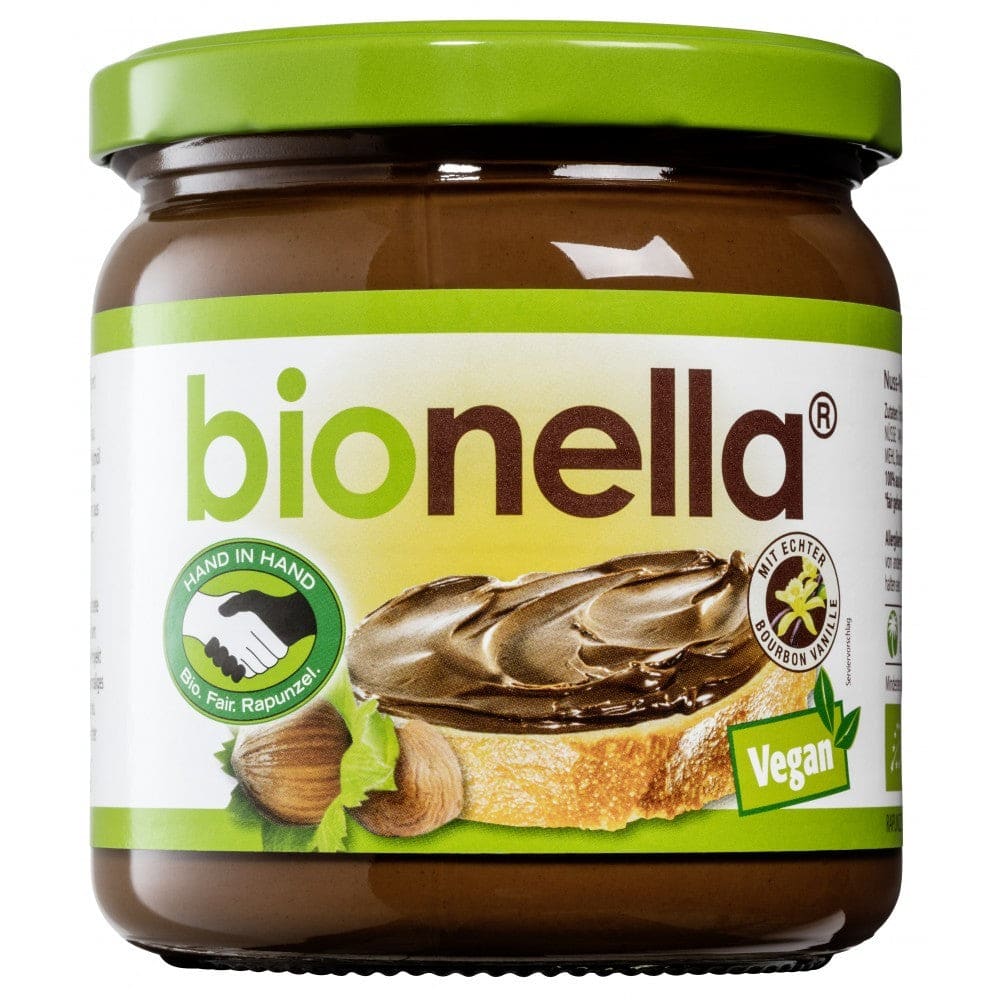 Crema vegana de alune cu ciocolata Bionella 400g - Bionella