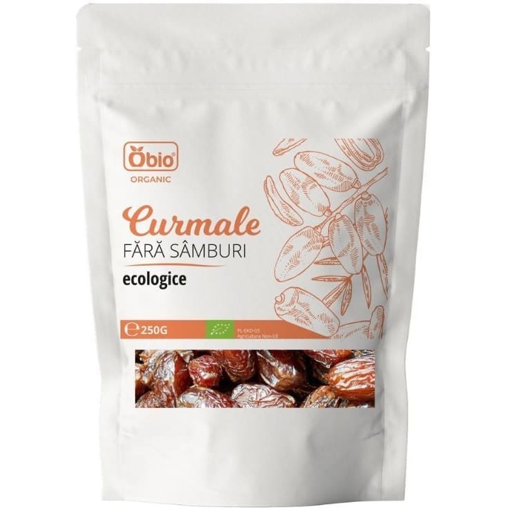 Curmale fara samburi bio 250g Obio - Obio - Altele