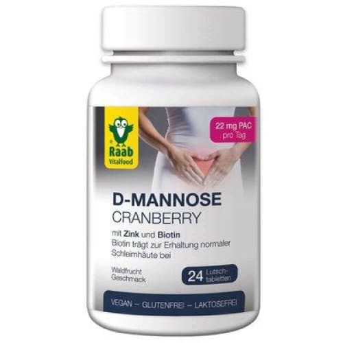 D-manoza si merisor 2200mg 24 tablete vegane RAAB - Raab -