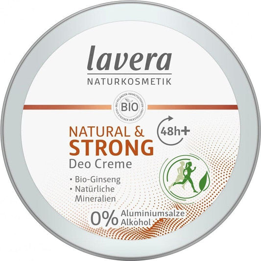 DEODORANT CREMA NATURAL & STRONG 50 ML LAVERA - Lavera &