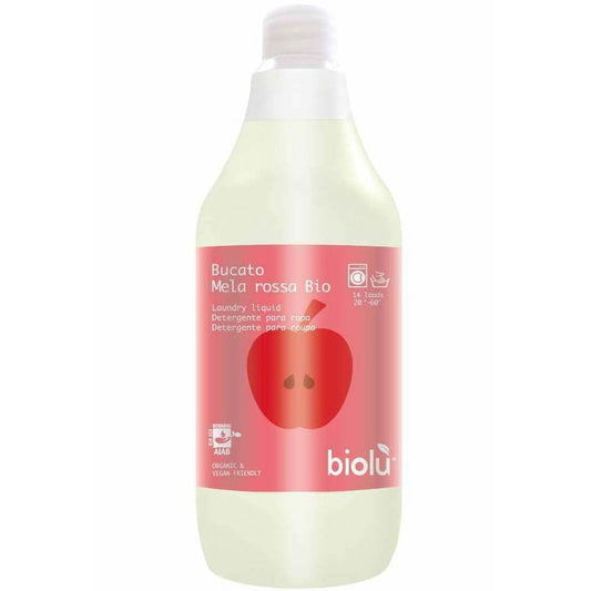 Detergent ecologic lichid pentru rufe albe si colorate mere
