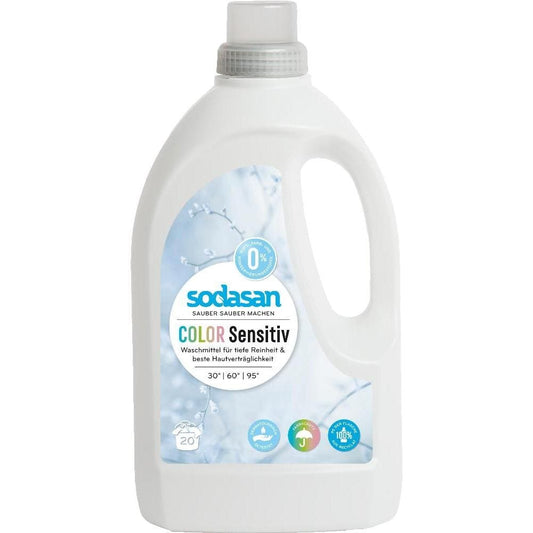 Detergent lichid bio pentru rufe colorate senzitiv 1.5L