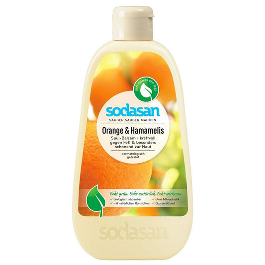Detergent lichid de vase balsam cu portocala 500ml - Sodasan
