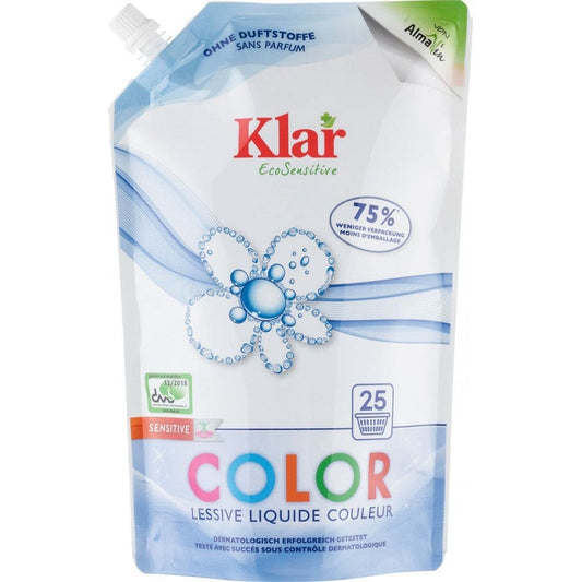 Detergent lichid pentru rufe colorate ecologic 1,5l - Klar -