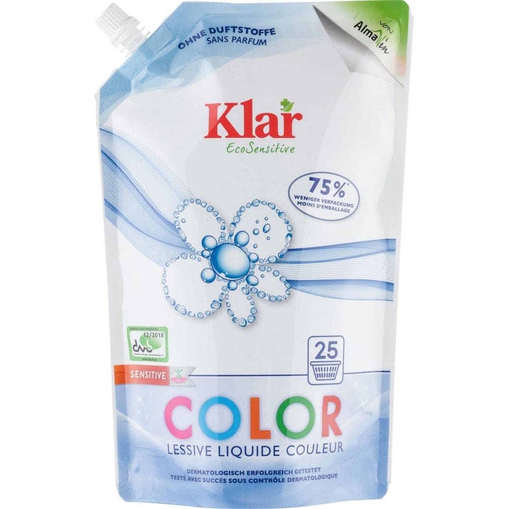 Detergent lichid pentru rufe colorate ecologic 1,5l - Klar -