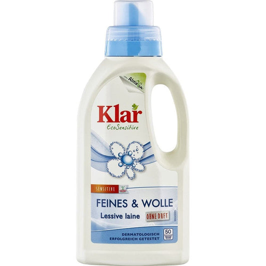 Detergent lichid pentru rufe delicate si lana 500ml - Klar -