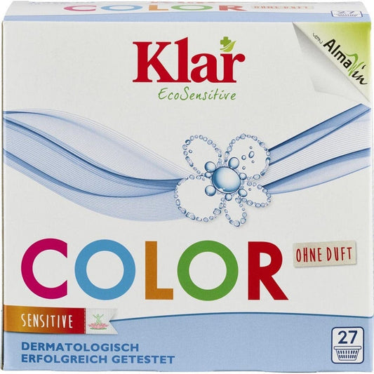 Detergent pentru rufe colorate fara parfum 1.375kg - Klar -
