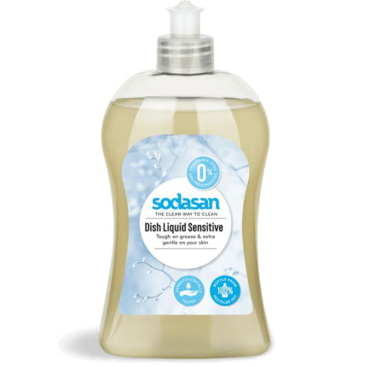 Detergent vase lichid bio Sensitiv 500ml SODASAN - Sodasan -