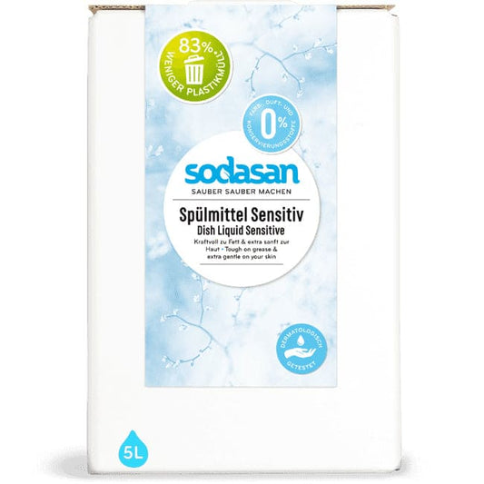 Detergent vase lichid bio sensitiv 5L Sodasan - Sodasan