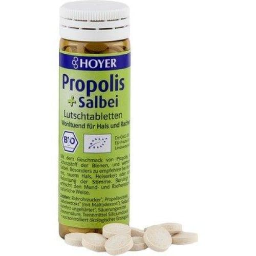 Dropsuri cu propolis si salvie eco 60 buc HOYER - Hoyer -