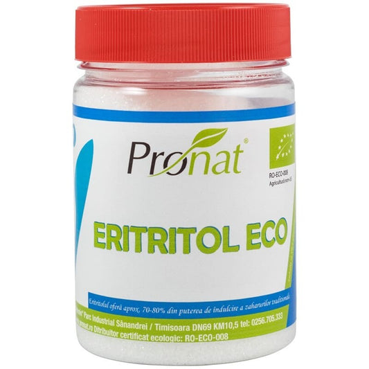 ERITRITOL BIO INLOCUITOR DE ZAHAR 200G - Pronat Pet Pack