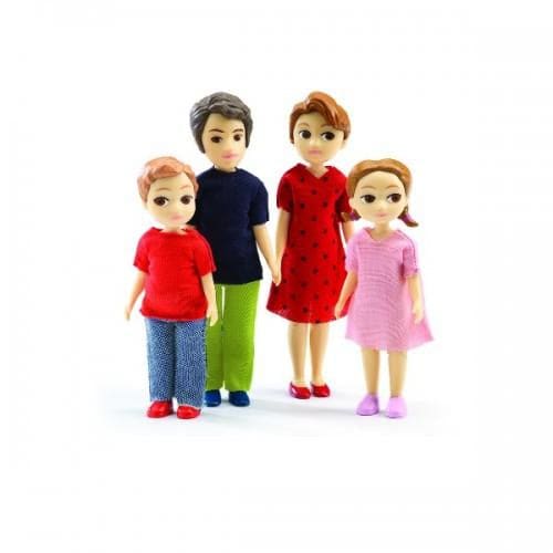 Familia mea - set figurine mari - Djeco - Jucarii +4 Ani