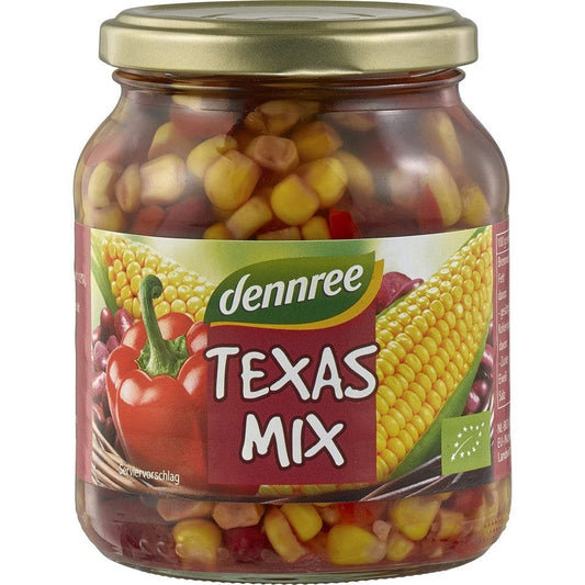 Fasole bio Texas mix 350g - Dennree - Leguminoase