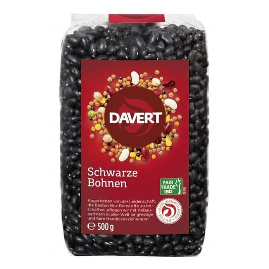 Fasole neagra bio 500g Fairtrade DAVERT - Davert -