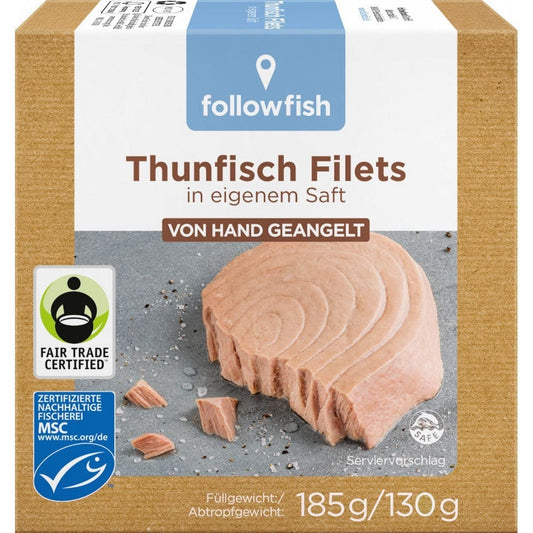 File de ton in suc propriu 185g - Followfish - Semipreparate