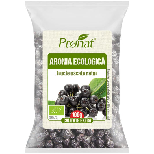 Fructe Bio de aronia uscate 100 gr - Aronia Original - Nuci