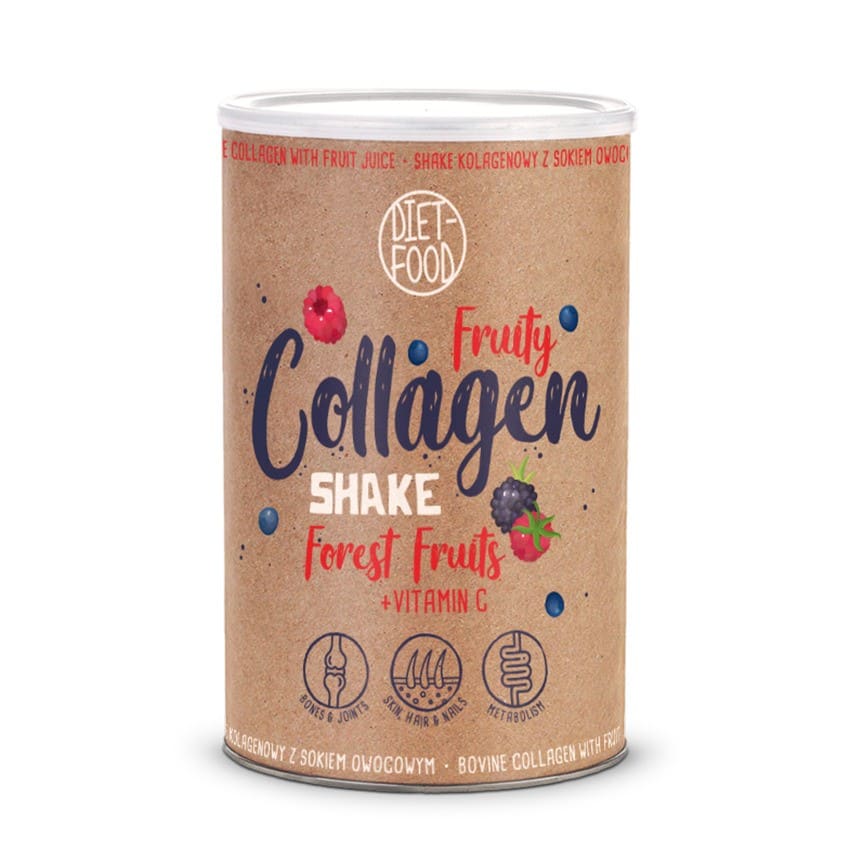 Fruity Colagen Shake Fructe de pădure 300g - Diet-Food -