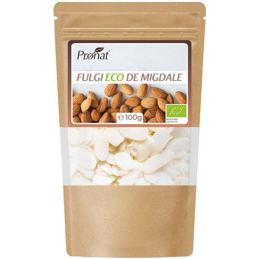 FULGI BIO DE MIGDALE 100G - Pronat Zipp Pack - Cereale