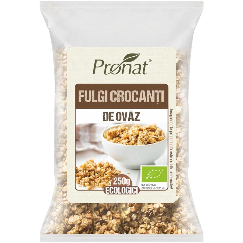 FULGI CROCANTI BIO DE OVAZ 250G - Pronat Foil Pack