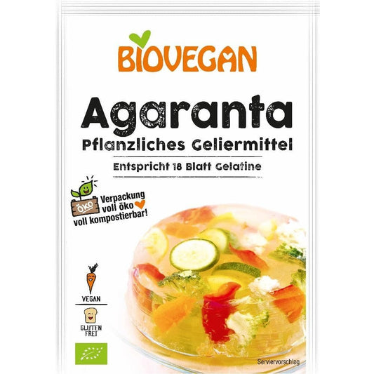 Gelatina bio pentru legume 18g - Biovegan - Adaosuri