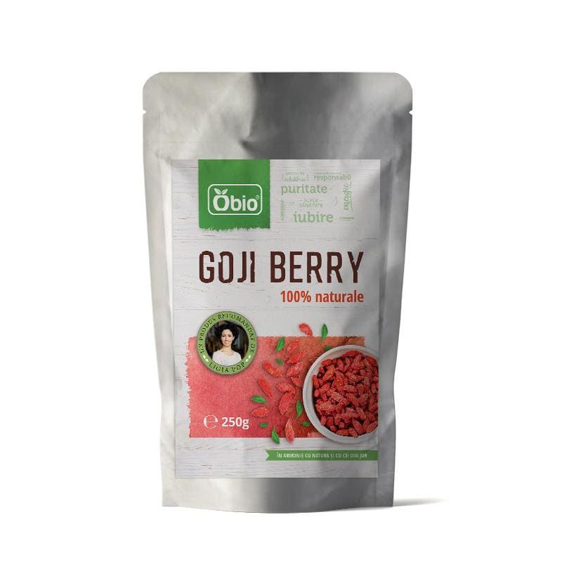 Goji berries raw 250g OBIO - Obio - Altele