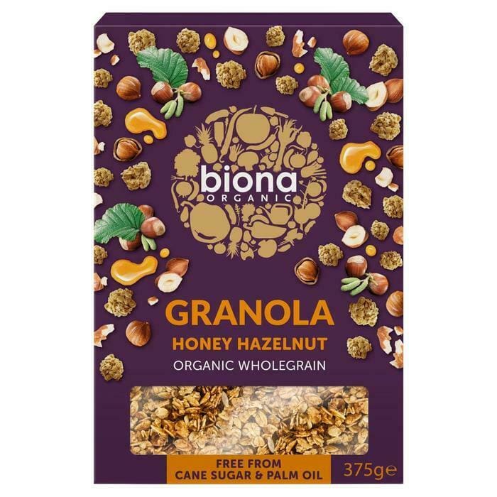 Granola cu miere si alune de padure bio 375g Biona - Biona -