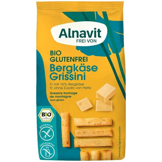 Grisine cu branza fara gluten bio 100g Alnavit - Alnavit