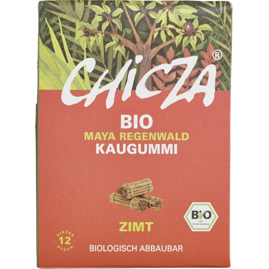 Guma de mestecat cu scortisoara bio 30g Chicza - Chicza -