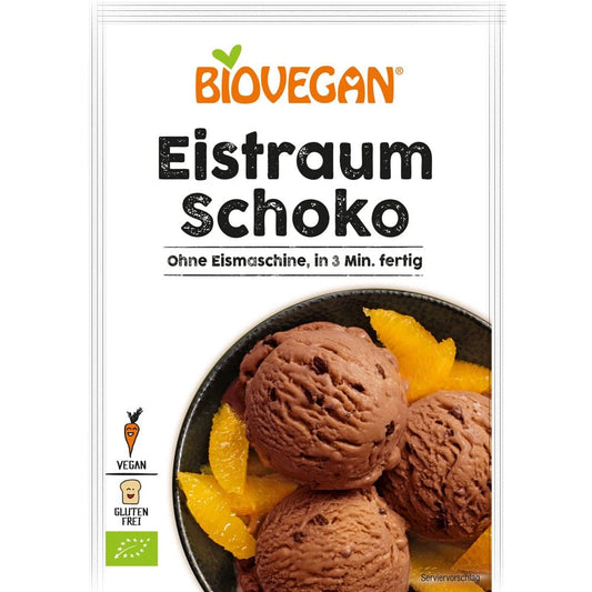Inghetata (praf) vis de ciocolata Bio 89 g Biovegan -