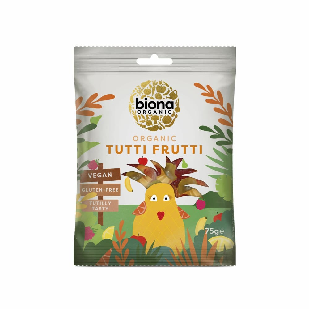 Jeleuri Tutti Frutti eco 75g BIONA - Biona - Bomboane si