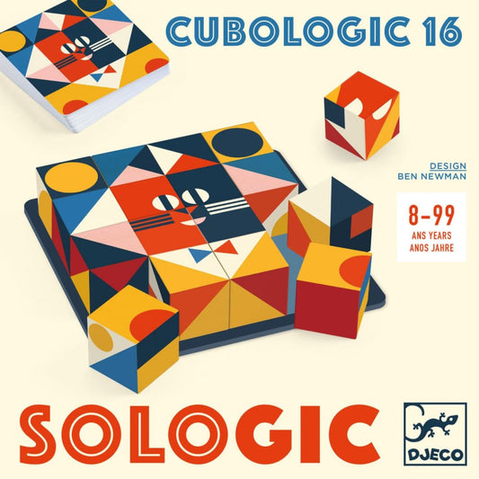Joc de logica Cubologic 16 Djeco - Djeco - Jucarii 6-8 ani