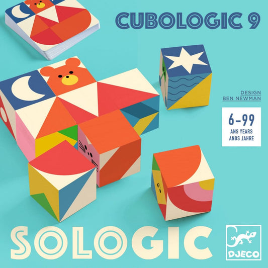 Joc de logica Cubologic 9 Djeco - Djeco - Jucarii 6-8 ani