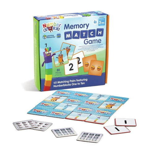 Joc de memorie - Numberblocks - Hand2Mind - Jucarii 3-5 ani