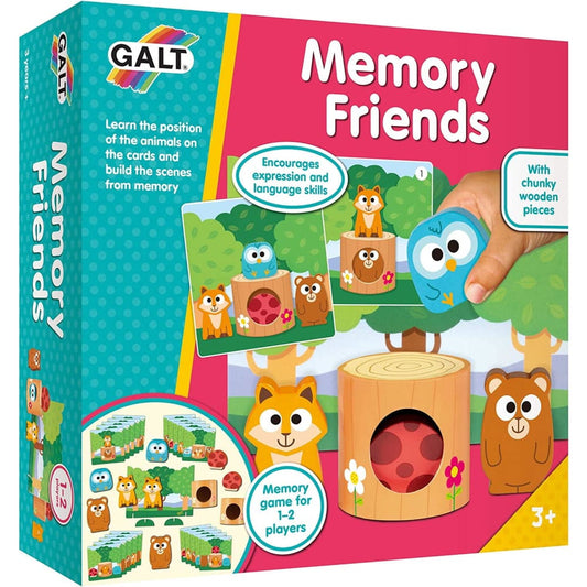 Joc de memorie - Prietenii din padure - Galt - Jucarii 3-5