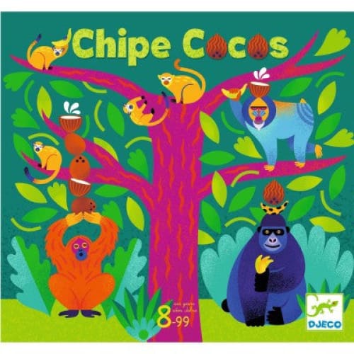 Joc de strategie Chipe Cocos - Djeco - Jucarii 6-8 ani