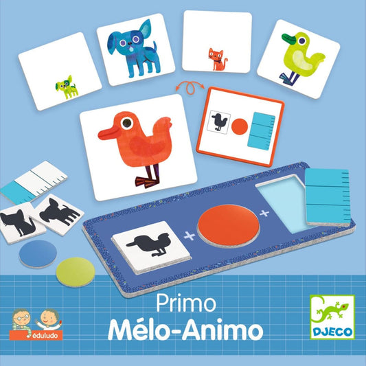 Joc educativ Primo Melo-Animo Djeco - Djeco - Jucarii +4 Ani